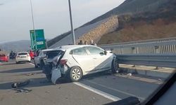 Kuzey Marmara Otoyolu'nda zincirleme kaza: 8 araç birbirine girdi
