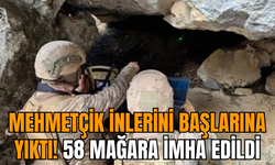 Mehmetçik inlerini başlarına yıktı! 10 ilde 58 mağara imha edildi