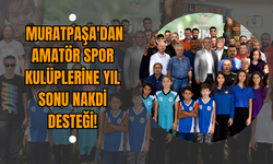 Muratpaşa'dan Amatör Spor Kulüplerine Yıl Sonu Nakdi Desteği!