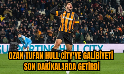 Ozan Tufan Hull City'ye galibiyeti son dakikalarda getirdi