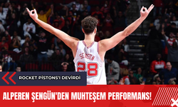 Alperen Şengün'den muhteşem performans! Rockets Pistons'ı devirdi