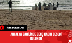 Antalya Sahilinde Genç Kadın Ces*di Bulundu