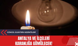 Antalya ve İlçeleri Elektrik Kesintisi! 23 Ocak 2024 Salı
