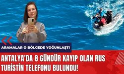 Antalya'da 8 gündür kayıp olan Rus turistin telefonu bulundu