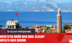 Antalya 18 Ocak 2024 Hava Durumu