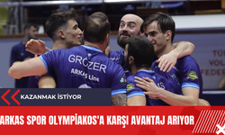 Arkas Spor Olympiakos'a karşı avantaj arıyor