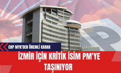 CHP MYK'den Önemli Karar: İzmir İçin Kritik İsim PM'ye Taşınıyor