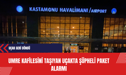 Umre Kafilesini Taşıyan Uçakta Şüpheli Paket Alarmı: Uçak Geri Döndü