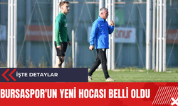 Bursaspor'un yeni hocası belli oldu