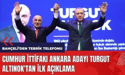 Cumhur İttifakı Ankara Adayı Turgut Altınok'tan ilk açıklama