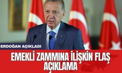 Erdoğan'dan emekli zammına ilişkin flaş açıklama