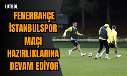 Fenerbahçe İstanbulspor maçı hazırlıklarına devam ediyor