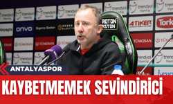Antalyaspor Teknik Direktörü Sergen Yalçın'dan maç sonu açıklaması