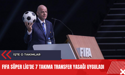FIFA Süper Lig'de 7 takıma transfer yasağı uyguladı