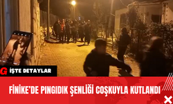 Finike’de Pıngıdık Şenliği Coşkuyla Kutlandı