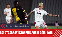 Galatasaray İstanbulspor'u ağırlıyor