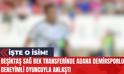 Beşiktaş Sağ Bek Transferinde Adana Demirsporlu Deneyimli Oyuncuyla Anlaştı!