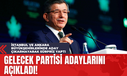 Gelecek Partisi İstanbul ve Ankara Büyükşehirlerinde Aday Çıkarmayarak Sürpriz Yaptı