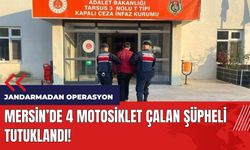 Mersin'de 4 motosiklet çalan şüpheli tutuklandı