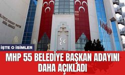 MHP 55 belediye başkan adayını açıkladı