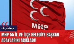 MHP 55 il ve ilçe belediye başkan adaylarını açıkladı
