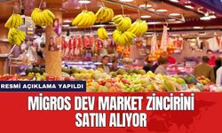 Migros dev market zincirini satın alıyor: Resmi açıklama yapıldı