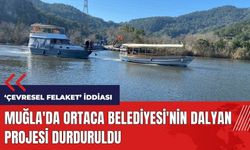 Muğla'da Ortaca Belediyesi'nin Dalyan projesi durduruldu