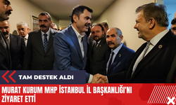 Murat Kurum MHP İstanbul İl Başkanlığı'nı ziyaret etti