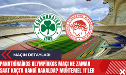 Panathinaikos Olympiakos maçı ne zaman saat kaçta hangi kanalda? Muhtemel 11'ler