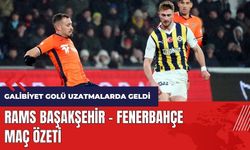 RAMS Başakşehir - Fenerbahçe maç özeti