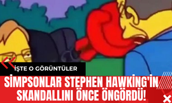 Simpsonlar Stephen Hawking'in Skandallını Önce Öngördü!
