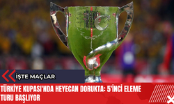 Türkiye Kupası'nda heyecan dorukta: 5'inci eleme turu başlıyor