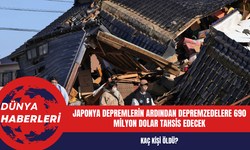 Japonya depremlerin ardından depremzedelere 690 milyon dolar tahsis edecek