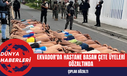 Çıplak Gözaltı: Ekvador'da Hastane Basan Çete Üyeleri Gözaltında