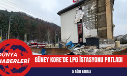 Güney Kore’de LPG istasyonu patladı