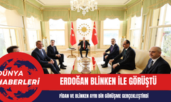Recep Tayyip Erdoğan ABD Dışişleri Bakanı Blinken ile görüştü