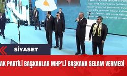 Ak Partili başkanlar MHP'li başkanı aralarına almadı elini sıkmadı