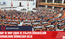 AKP ve MHP çırak ve stajyer öğrencilerin sorunlarını görmezden geldi