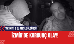İzmir'de korkunç olay! Taksiciyi 3 el ateşle öldürdü!