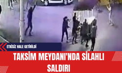 Taksim Meydanı'nda Silahlı Saldırı: Saldırgan Anında Etkisiz Hale Getirildi