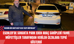 Esenler'de Sokakta Park Eden Araç Sahipleri Fahri Müfettişler Tarafından Verilen Cezalara Tepki Gösterdi