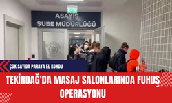 Tekirdağ'da Masaj Salonlarında Fuh*ş Operasyonu: 12 Kişi Tutuklandı