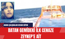 Batan Gemideki ilk cenaze Zeynep'e Ait