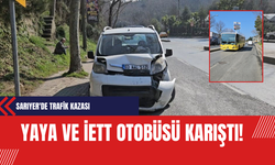 Sarıyer'de Trafik Kazası: Yaya ve İETT Otobüsü Karıştı!