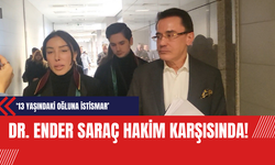 Dr. Ender Saraç 13 yaşındaki oğluna 'c*nsel ist*smar' suçlamasıyla Hakim Karşısında