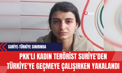 P*K'lı Kadın Ter*rist Suriye'den Türkiye'ye Geçmeye Çalışırken Yakalandı