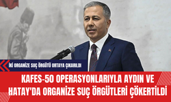 Kafes-50 Operasyonlarıyla Aydın ve Hatay'da Organize Suç Örgütleri Çökertildi