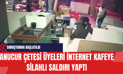 Anucur Çetesi üyeleri internet kafeye silahlı saldırı yaptı