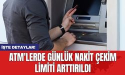 ATM'lerde günlük nakit çekim limiti arttırıldı