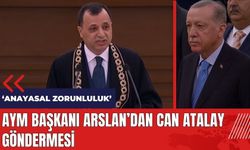 AYM Başkanı Arslan'dan Erdoğan'a Can Atalay göndermesi